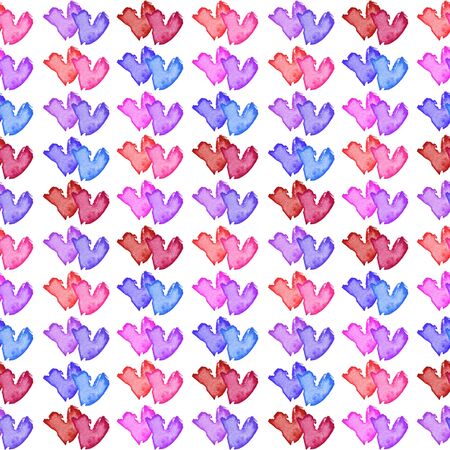 Romantic seamless patterns. Tileable background.の写真素材