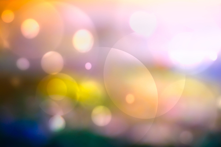 Colorful bokeh abstract background.の写真素材