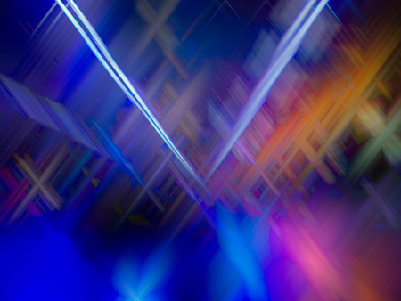 Colorful abstract linesの写真素材