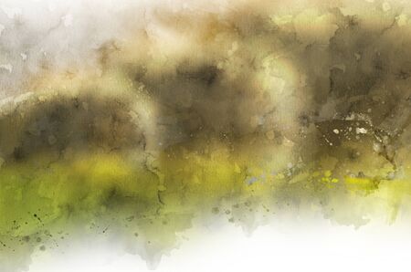 Abstract Watercolor Camouflage Background for Textures and Backgrounds.の写真素材