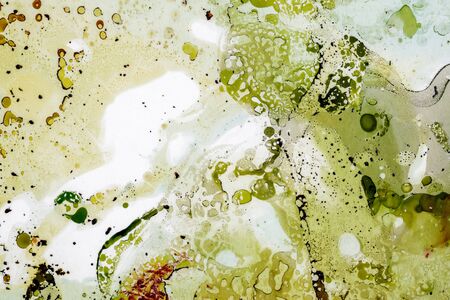 Abstract art creative background. Hand painted. Mixing of painting techniques. Modern art. Contemporary art.の写真素材