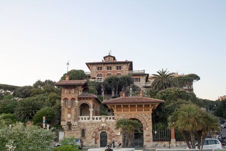 Castle near the beachのeditorial素材
