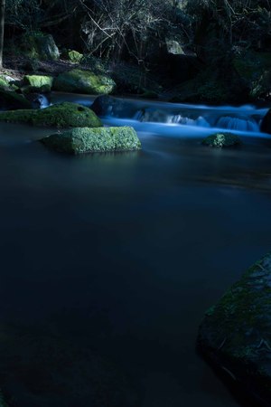 Monte Gelato waterfalls are a typical natural  beauty in the Lazio hinterland areaの写真素材