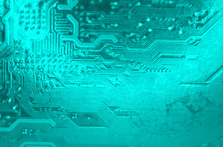 green motherboard abstraction