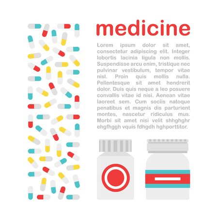 Medicine vector illustration.のイラスト素材