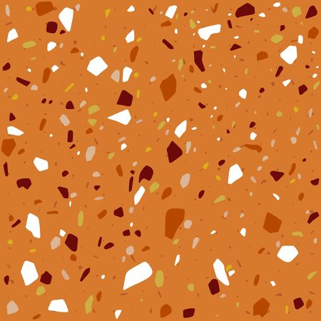 Terrazzo texture of classic italian type of floorのイラスト素材