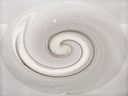 Semi Spiral Optical Illusion