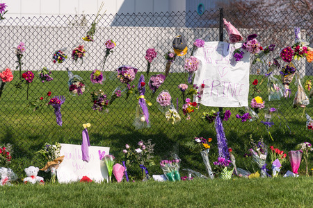 CHANHASSEN MN USA - April 21 2016 - Remembering Prince at Paisley Park