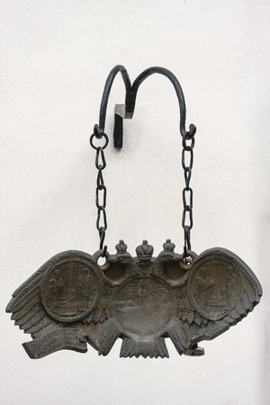 Xylon or ideophone, orthodox percussion instrument used to announce the ceremonyの写真素材