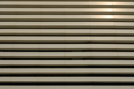 facade of a large store as a background, gray siding 4の写真素材