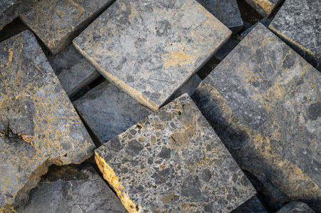 pieces of real stone as a background 2の写真素材