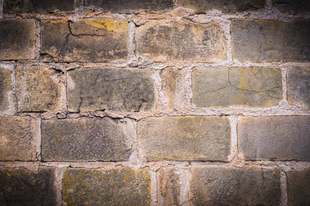 Old brick wall texture background