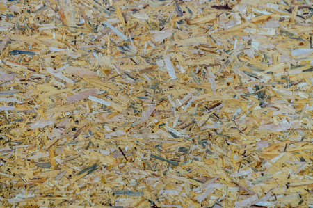 sheet of OSB board as background 1の写真素材