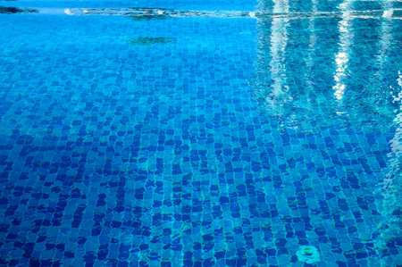 Natural background of water in summer.
