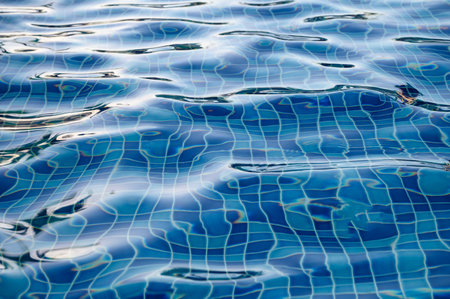 Surface of a swimming pool