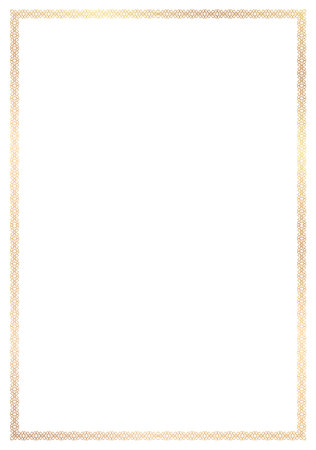Golden beautiful frameのイラスト素材