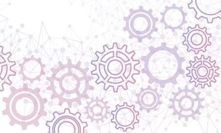 Technology vector abstract backgroundのイラスト素材