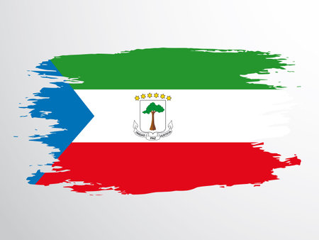 Flag_of_Equatorial_Guineaのイラスト素材