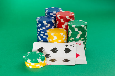Poker gameの写真素材