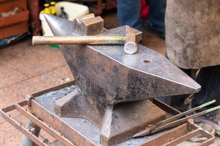 Anvil for making toolsの写真素材