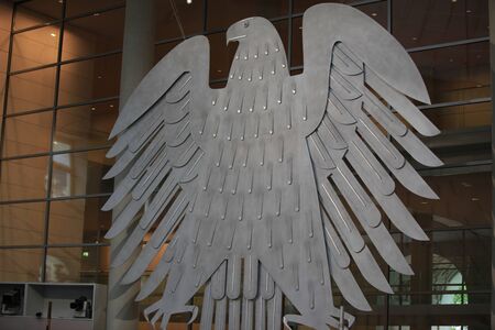 the reichstag in berlinのeditorial素材