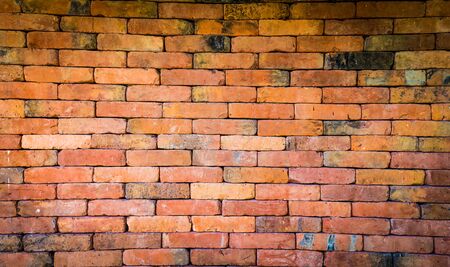 Old  brick wall backgroundの写真素材
