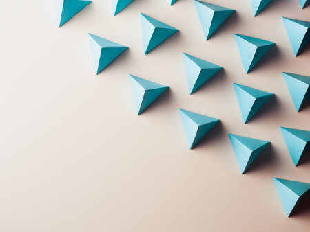 abstract background consisting of paper geometric shapes. copy space available