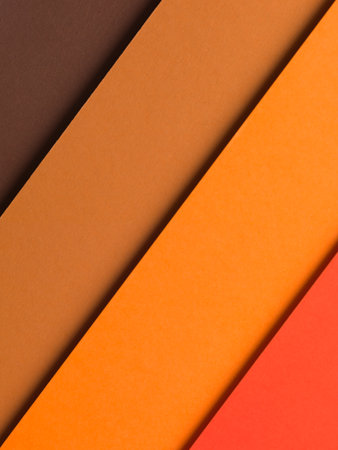 Macro image of retro color paper in line, three-dimensional effect, abstract backgroundの写真素材