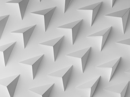 abstract tetrahedron backgroundの写真素材