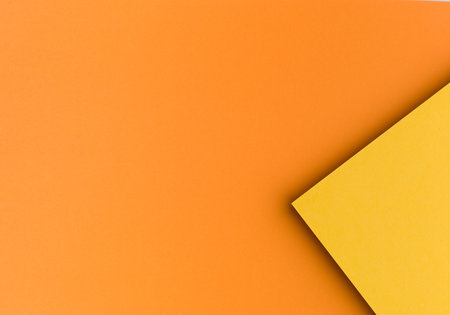 Orange abstract color paper for background, monochromeの写真素材