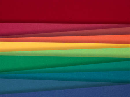 Abstract paper background made from colour cardboard.の写真素材