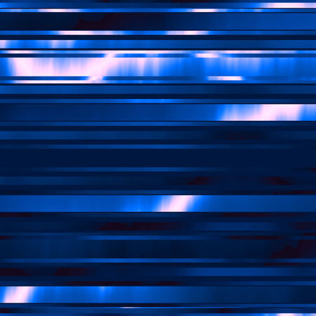 Abstract Blue Modern Technology Background with Shiny Stripesの写真素材