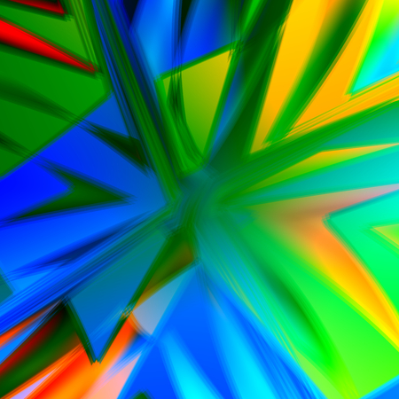 Bang Background - Abstract Colorful Energetic Artworks - Creative Art - Blue Green Aqua Yellow Colors - Motion Blurred Illustration - Pow Boom Zap Concept Image - Decorative Blast Effect - Artistic Colored Backdrop - Dynamic Lines Graphicの写真素材