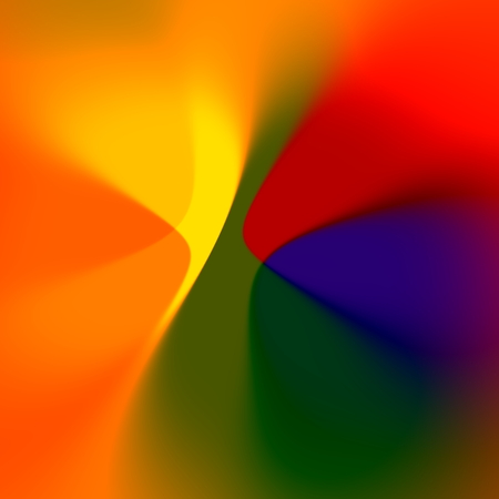 Soft Colored Abstract . Digital Fantasy Art. Beautiful Blurred Effect.の写真素材