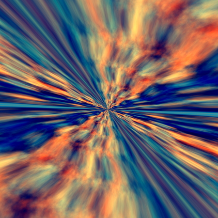High resolution speed illustration for mobile or smartphone. Abstract universe concept. Tunnel with blue lines. Image design with clouds. Accelerated sky background. Space fantasy. Computer rendered 3d picture. For web or advertising. For advertisement.の写真素材