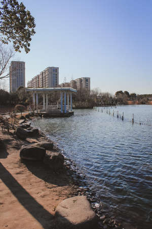Lake view of Haitian Lake Â· Photographed by Haitian Lake, Pudong, Shanghai