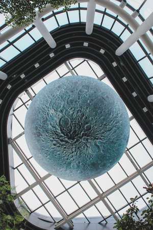 The interior and exterior scenes of Impression City, taken from Shanghai Nanxiang Impression City MEGAの写真素材
