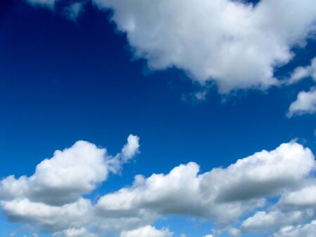 Blue Sky and Cloudsの写真素材