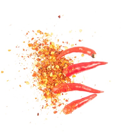 Red hot chili pepperの写真素材