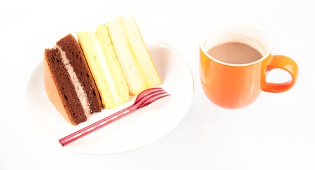 Coffee and cakeの写真素材