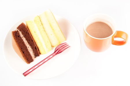 Coffee and cakeの写真素材