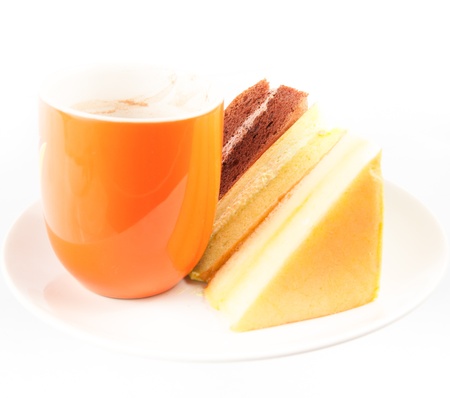 Coffee and cakeの写真素材