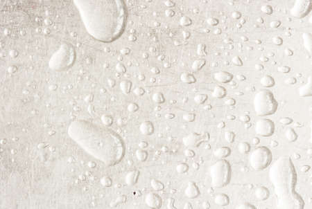 water drops an white background