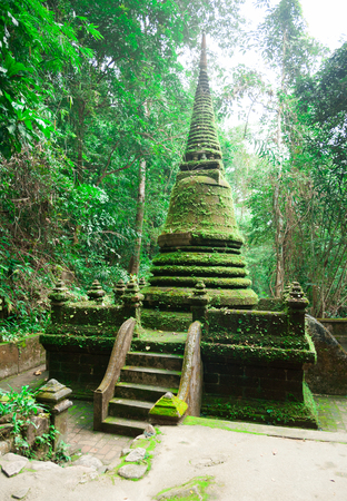Alongkorn Chedi Pagoda in Chanthaburi, Thailandの写真素材