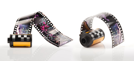 35mm film rollsの写真素材