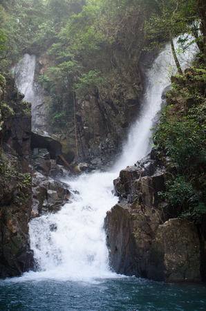 waterfall in national park , Chanthaburi , thailandの写真素材
