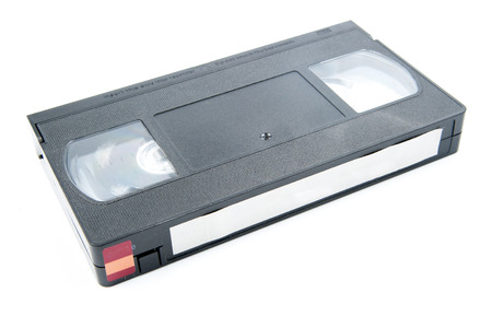 Videotape Isolated On White Background.の写真素材
