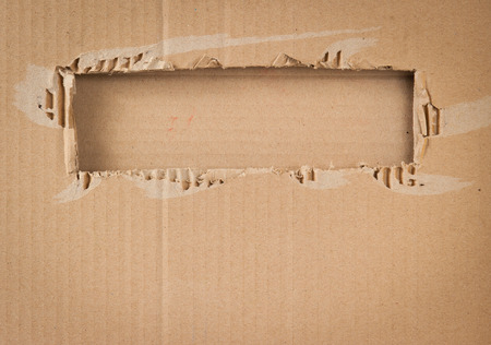 Corrugated cardboard as a backgroundの写真素材