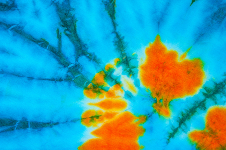 spiral tie dye design for background.の写真素材