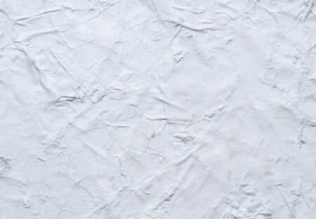 Old eco paper kraft,White crumpled paper pattern and texture for background.の写真素材